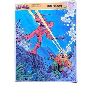 Vintage 1986 CENTURIONS PUZZLE Frame Tray Puzzle COMPLETE Still sealed